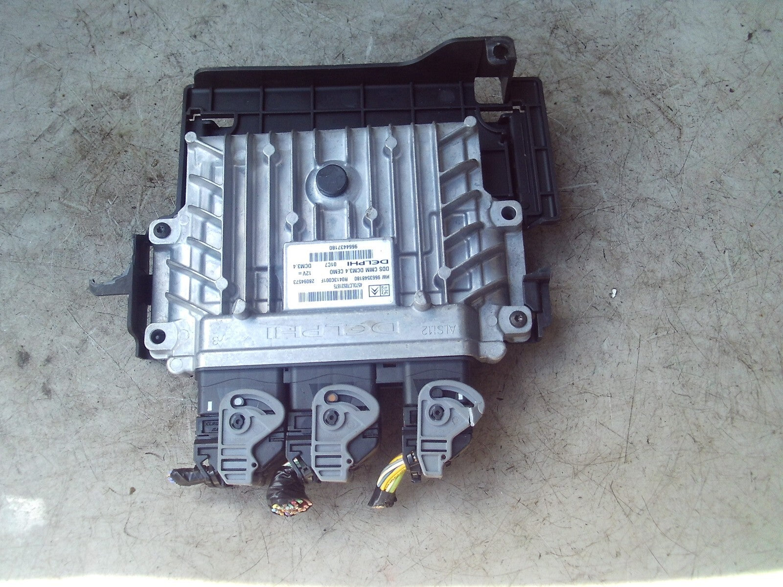 2007 PEUGEOT 407 ECU ENGINE CONTROL MODULE 9664437180