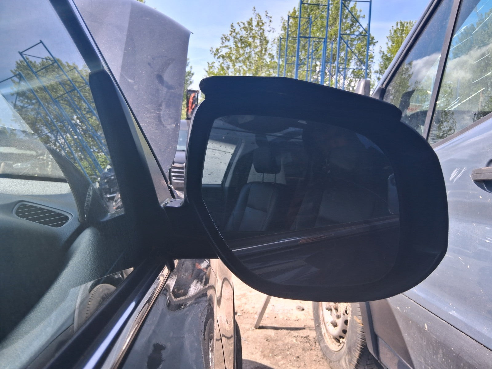 2018 MITSUBISHI OUTLANDER MK3 OSF DRIVER SIDE WING MIRROR AMETHYST BLACK X42