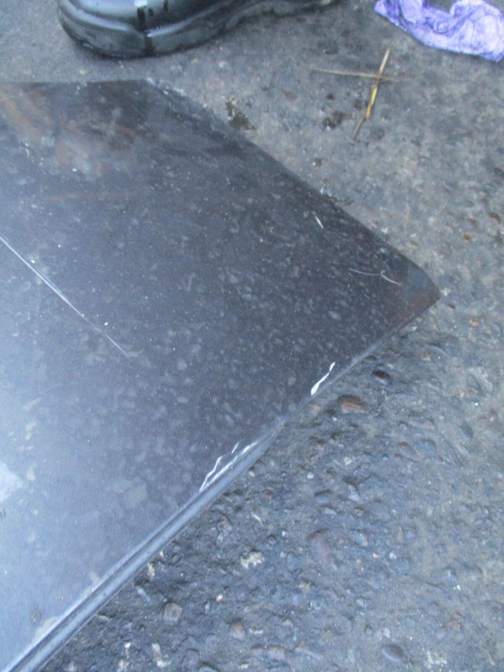 BMW 3 SERIES E90 2009 OS DRIVER SIDE FRONT WING PANEL GREY