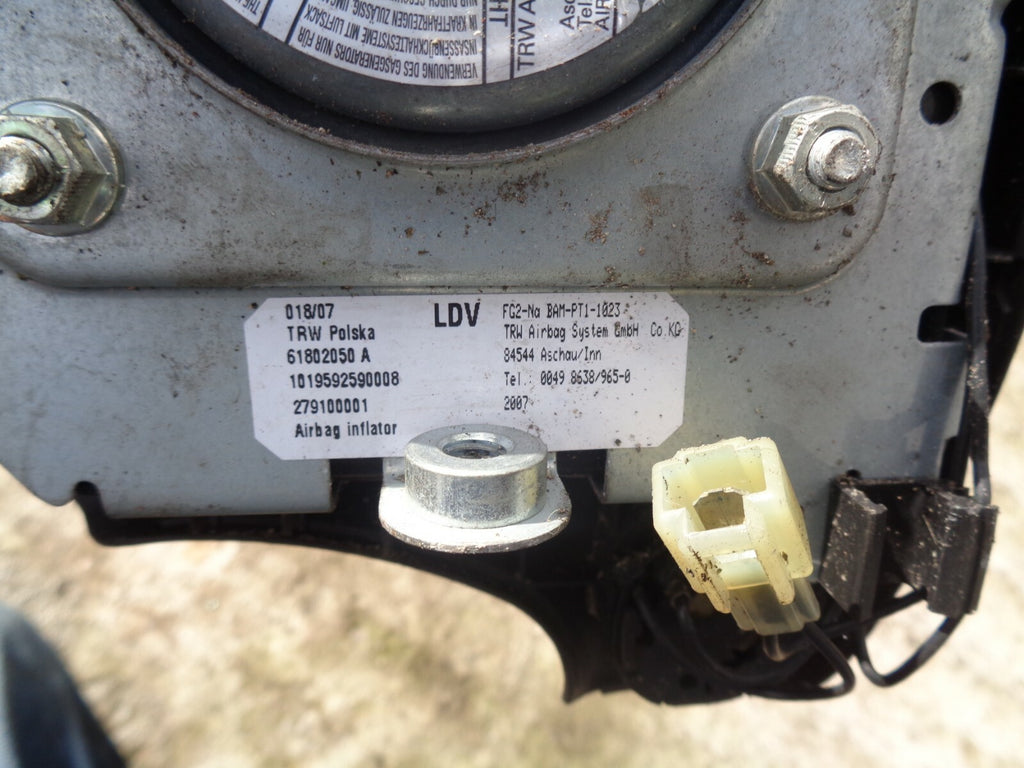 LDV MAXUS 2005 STEERING WHEEL AIRBAG 61802050A