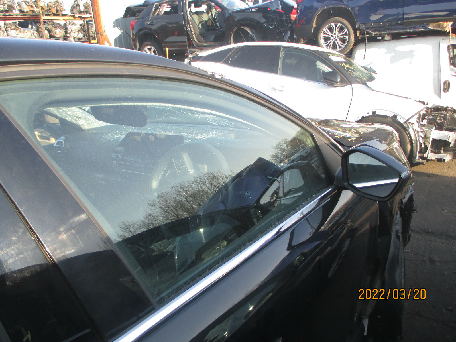 CITROEN C4 MK3 2021 OSF DRIVER SIDE FRONT DOOR WINDOW GLASS