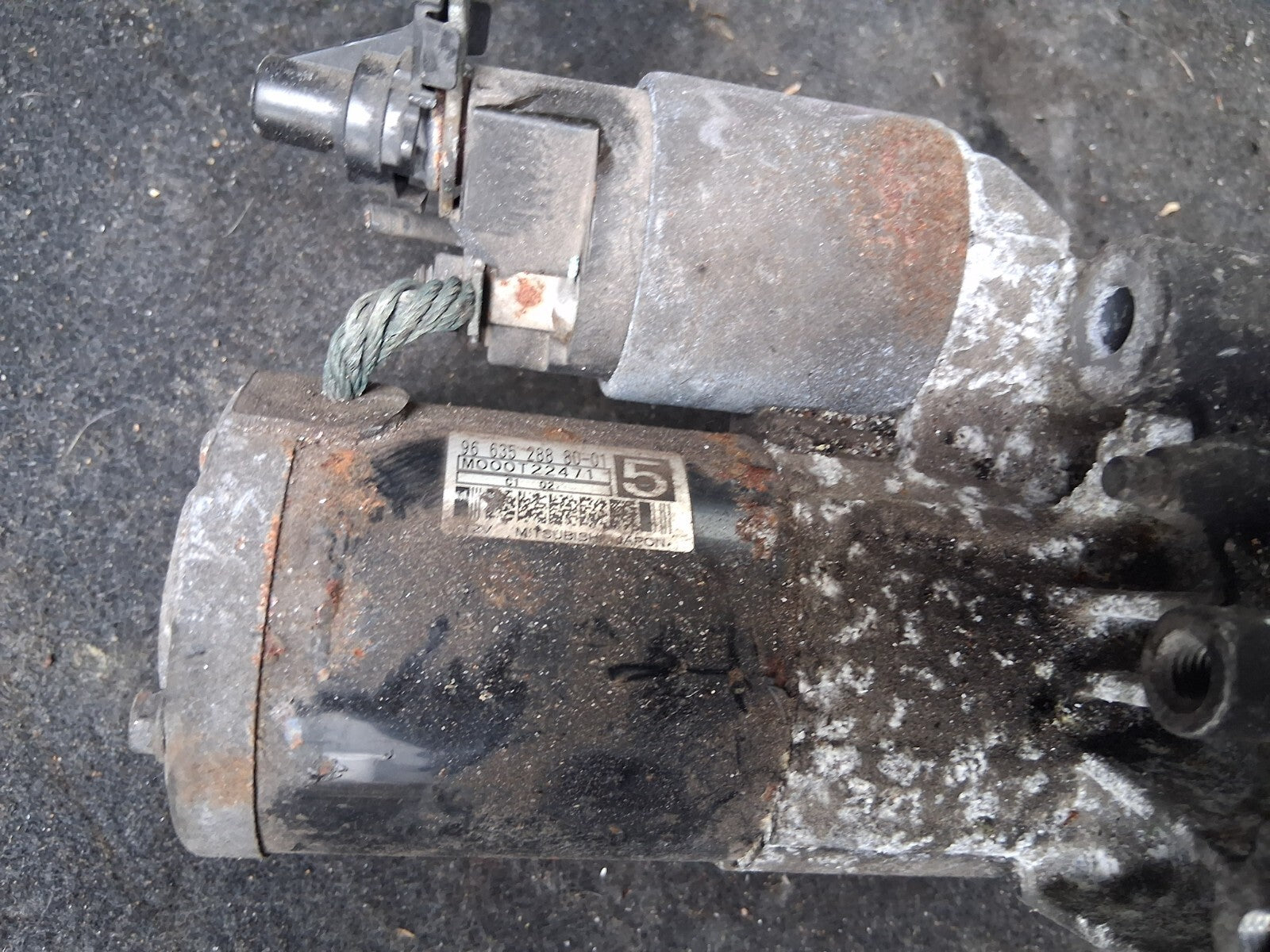 2016 CITROEN DS3 1.2 PETROL STARTER MOTOR 9663528880