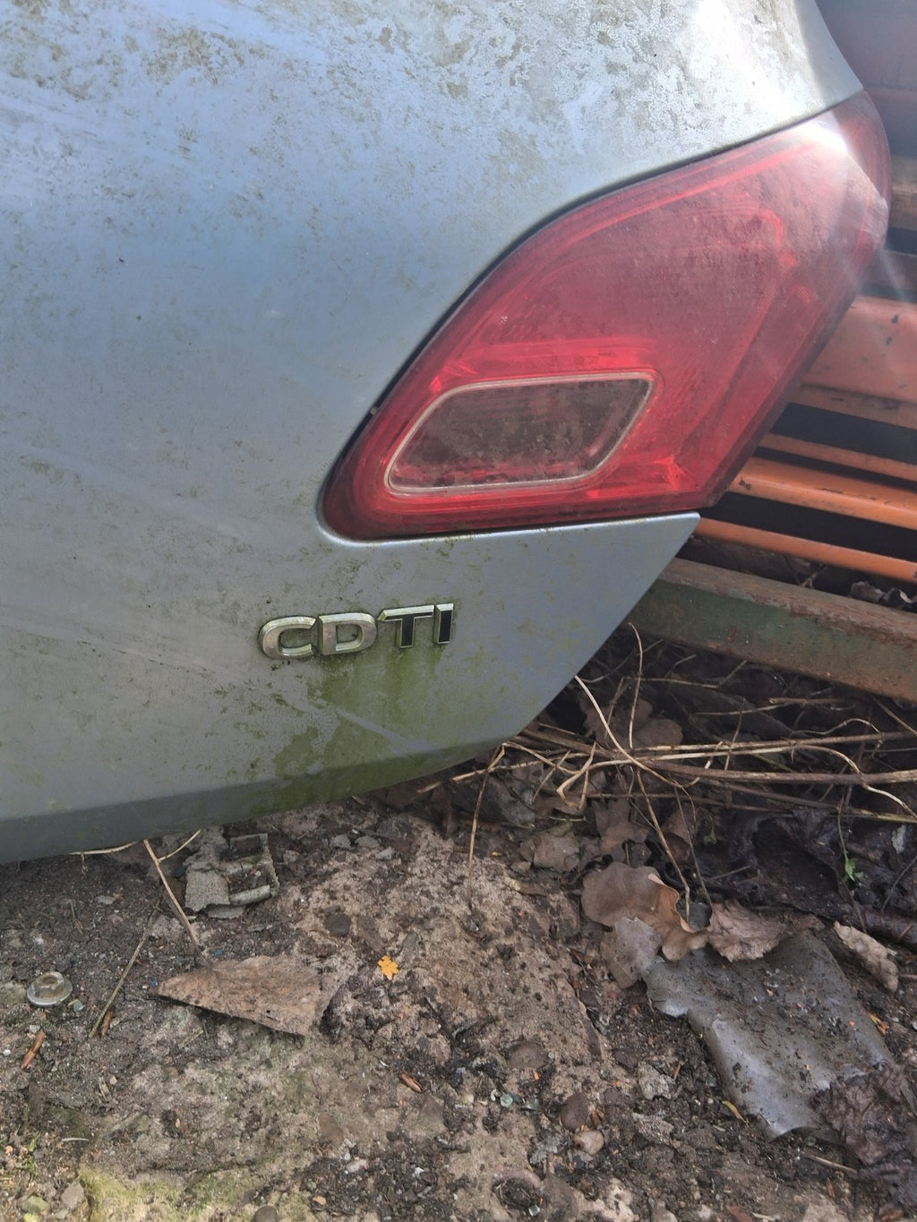 2013 VAUXHALL ASTRA J HATCHBACK REAR BARE TAILGATE BOOTLID GREY
