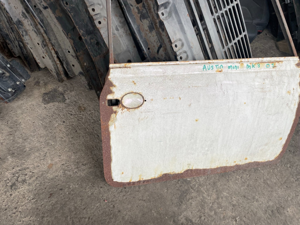 AUSTIN MINI MK3 OS DRIVER SIDE DOOR PANEL FRAME NEW OLD STOCK