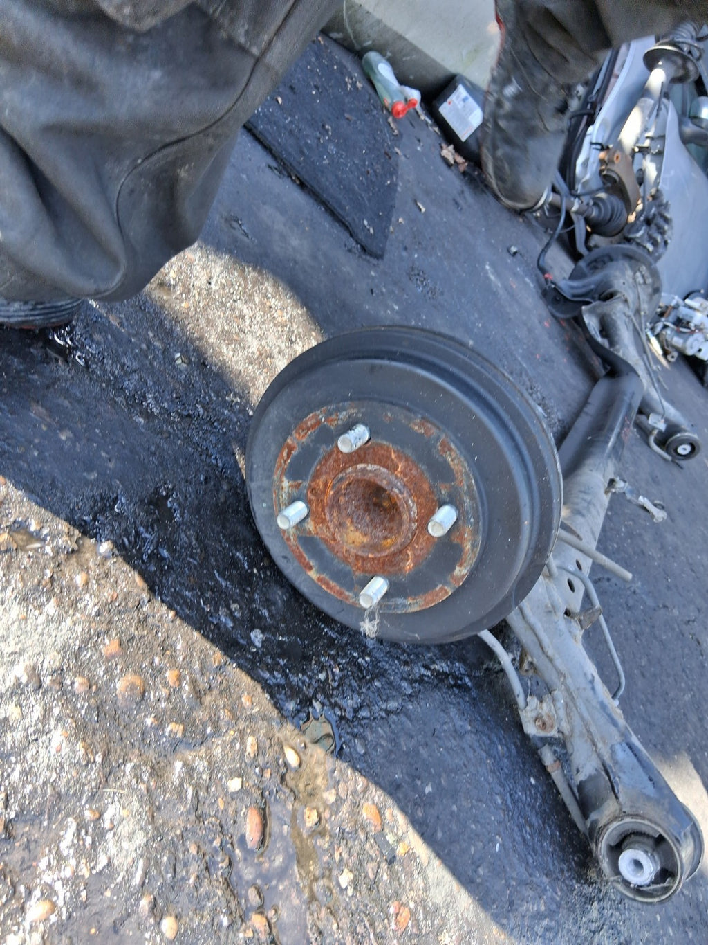 2022 SUZUKI IGNIS MF COMPLETE REAR AXLE DISC TYPE