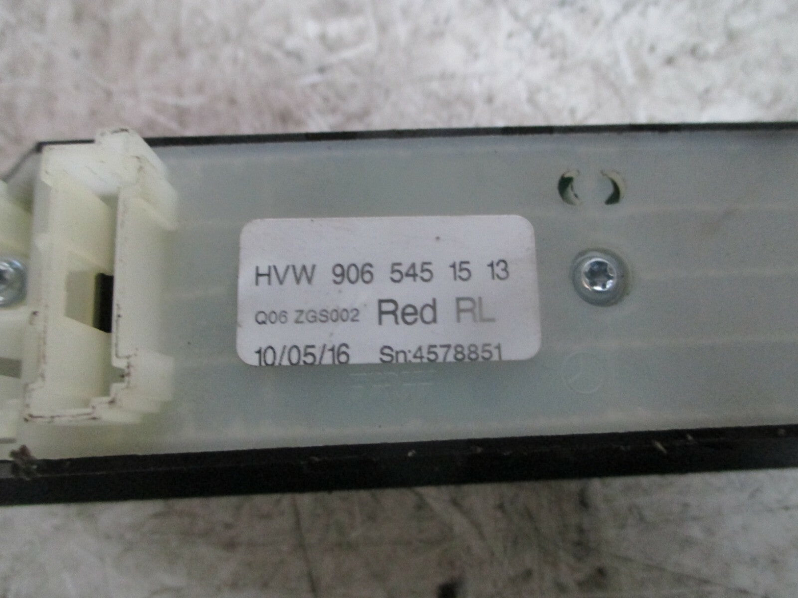 VW VOLKSWAGEN CRAFTER 2015 MK1 OSF FRONT DRIVER SIDE WINDOW REGULATOR SWITCH