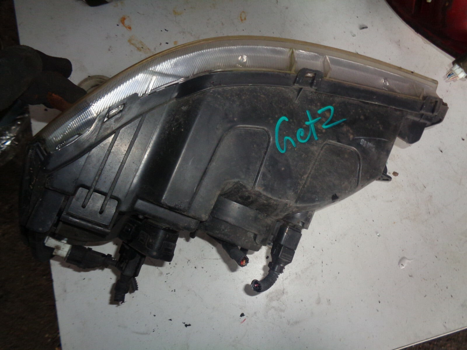 HYUNDAI GETZ 2004 1.3 3 DOOR OS DRIVER SIDE HEADLIGHT