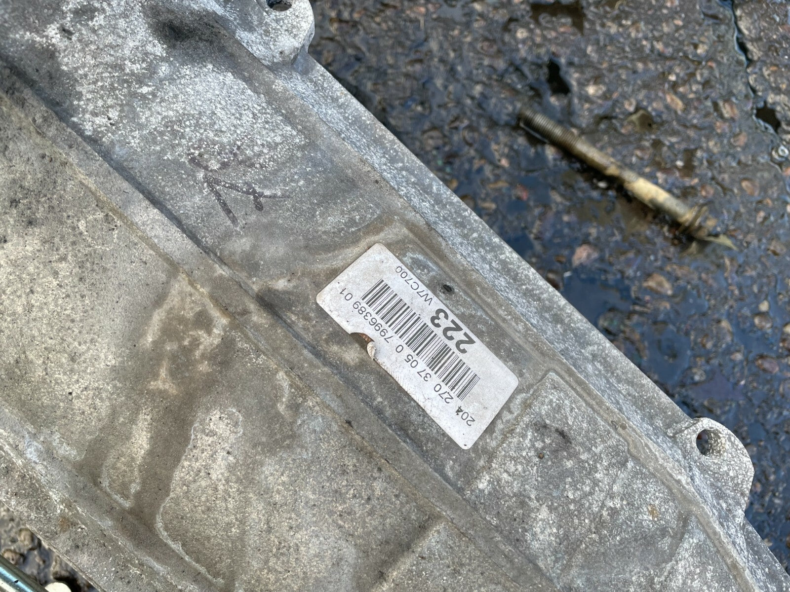 2014 MERCEDES C CLASS W204 C220 2.1 DIESEL AUTOMATIC GEARBOX A2042703705