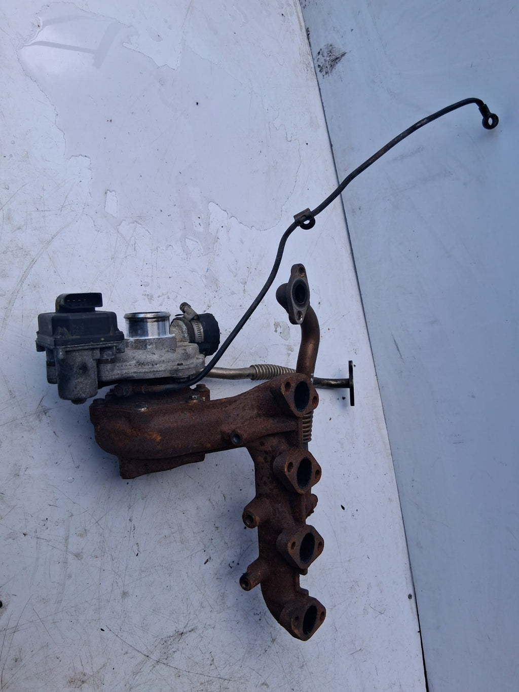 HYUNDAI I10 MK2 2015 TURBOCHARGER EXHAUST MANIFOLD 16351013565