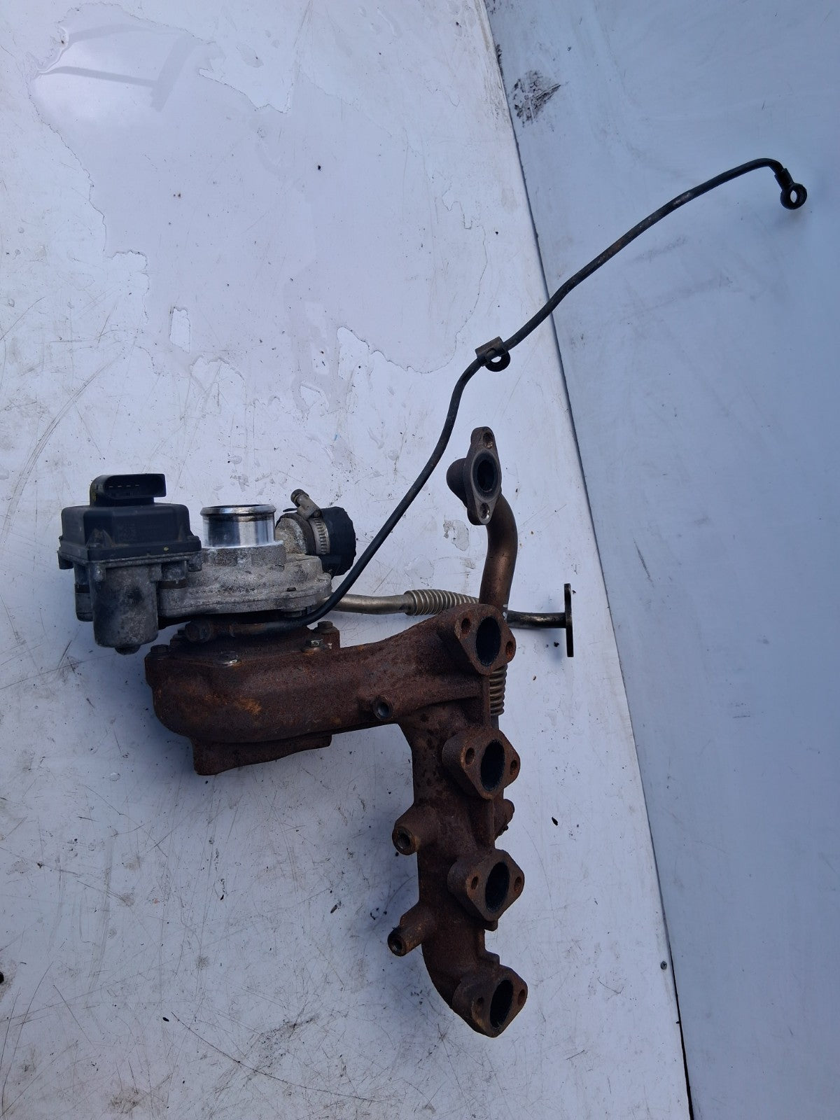 HYUNDAI I10 MK2 2015 TURBOCHARGER EXHAUST MANIFOLD 16351013565