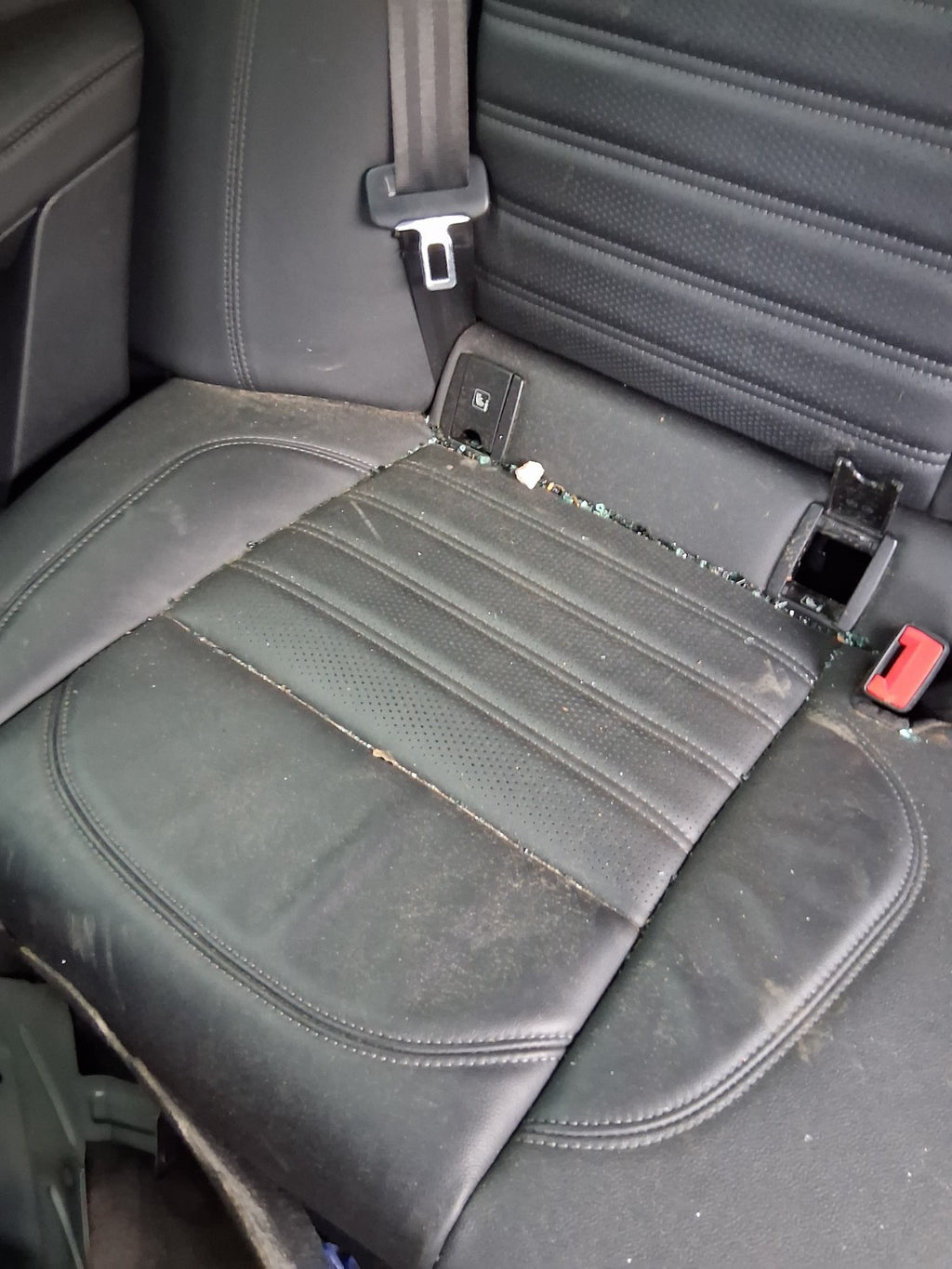 2022 ALFA ROMEO STELVIO 949 4Q REAR COMPLETE SEAT SET LEATHER SEAT