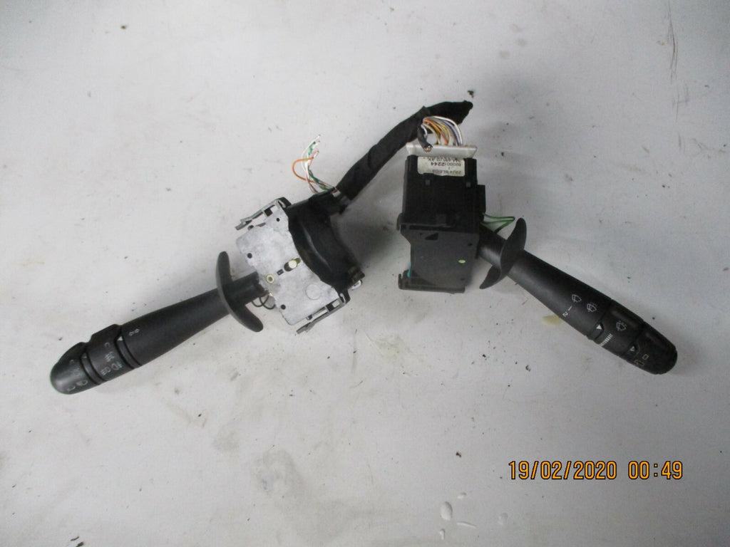 RENAULT LAGUNA MK2 2004 WIPER & INDICATOR CONTROL STALKS SWITCHES 8200012244