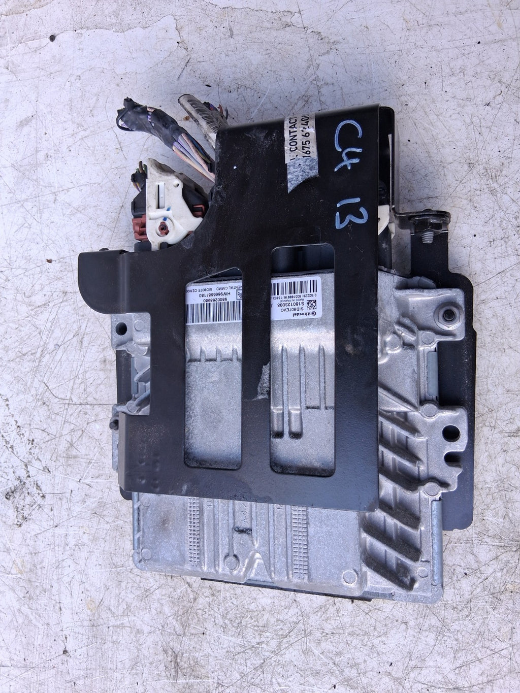 2013 CITROEN C4 MK2 ECU ENGINE CONTROL MODULE UNIT 9800268980