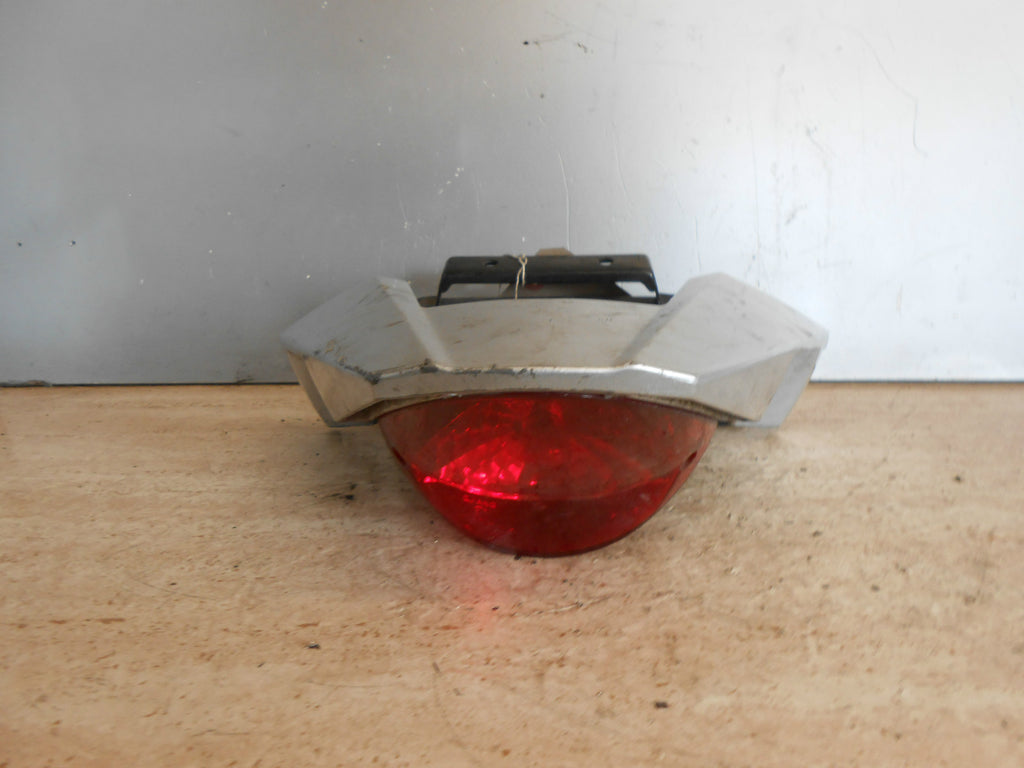 GENERIC XOR 125 2009 125CC BRAKE LIGHT & TAIL PIECE SILVER ALUMINIUM ALLOY