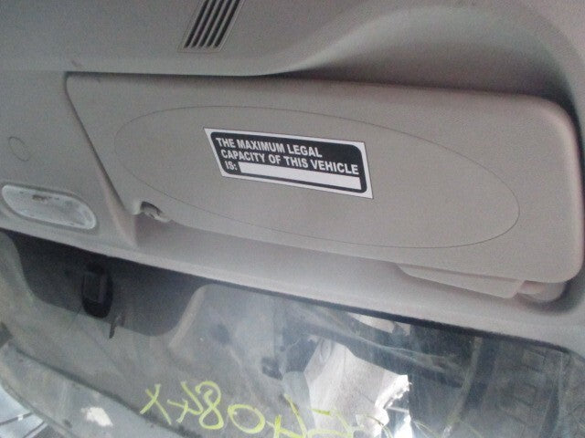 2018 MERCEDES-BENZ CITAN W415 OS DRIVER SIDE FRONT SUN VISOR