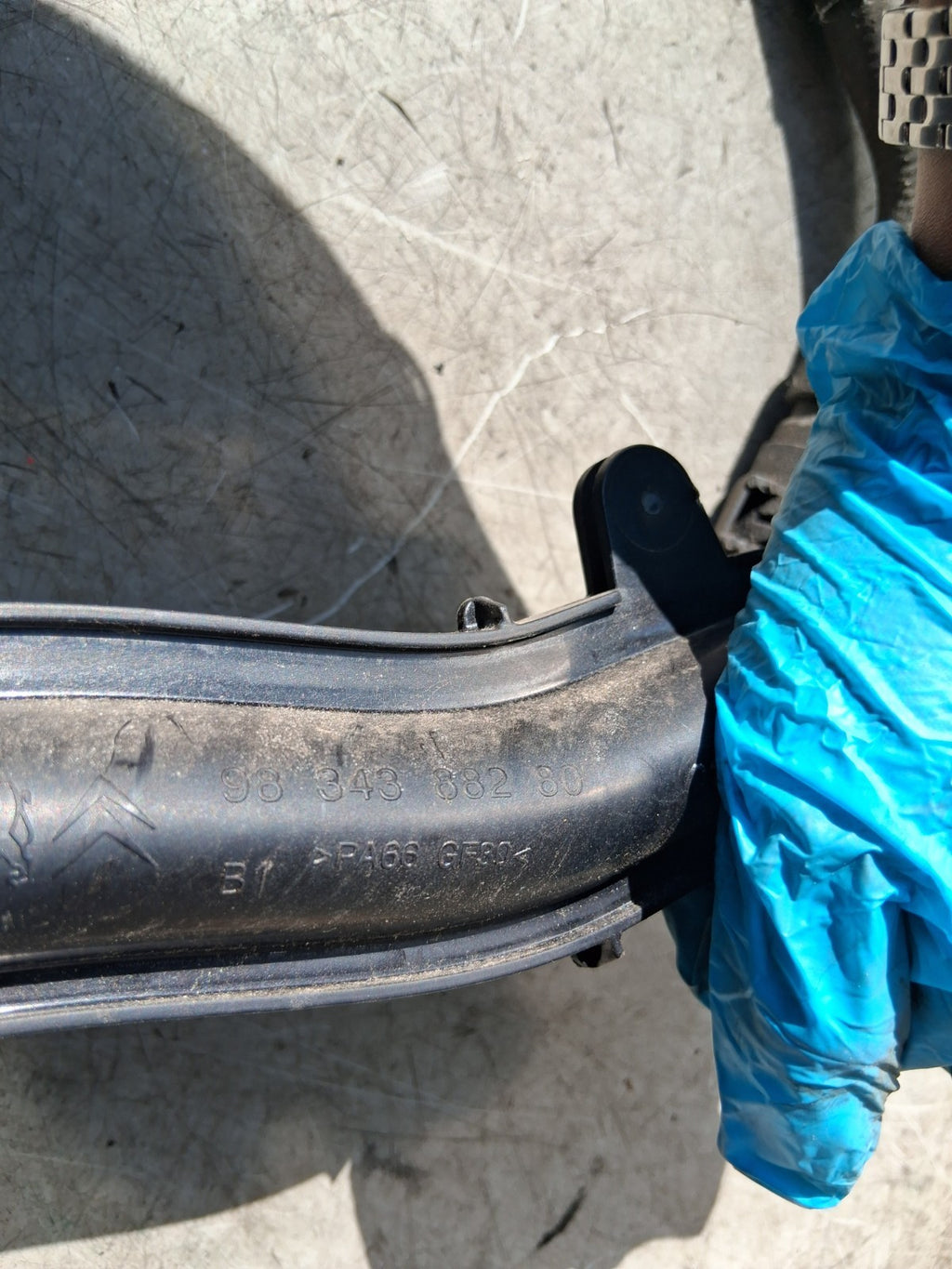 2021 CITROEN C4 WATER COOLANT PIPE HOSE 9834388280