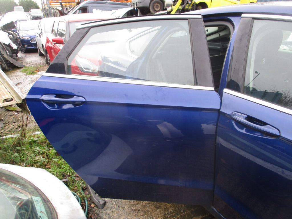 2017 FORD MONDEO MK5 HATCHBACK OSR DRIVER SIDE REAR BARE DOOR BLUE LD