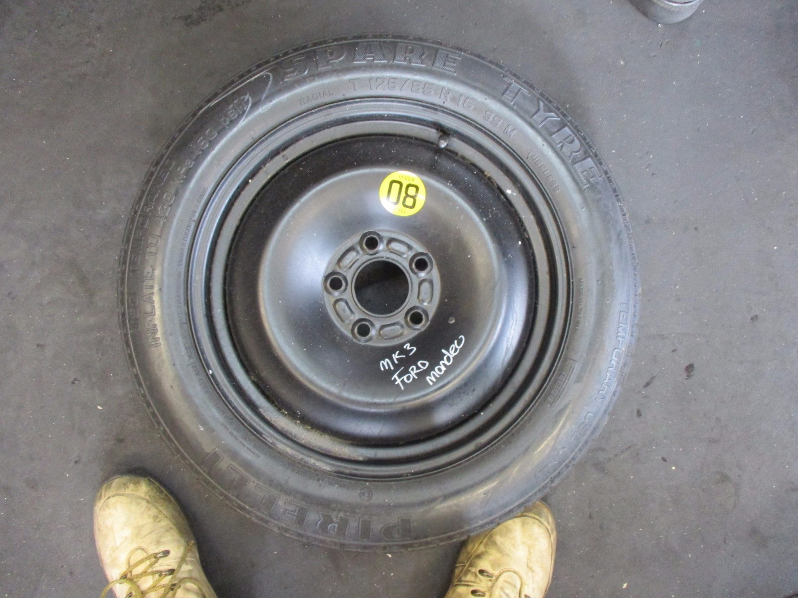 MK3 FORD MONDEO SINGLE TYRE 125/85 R 16