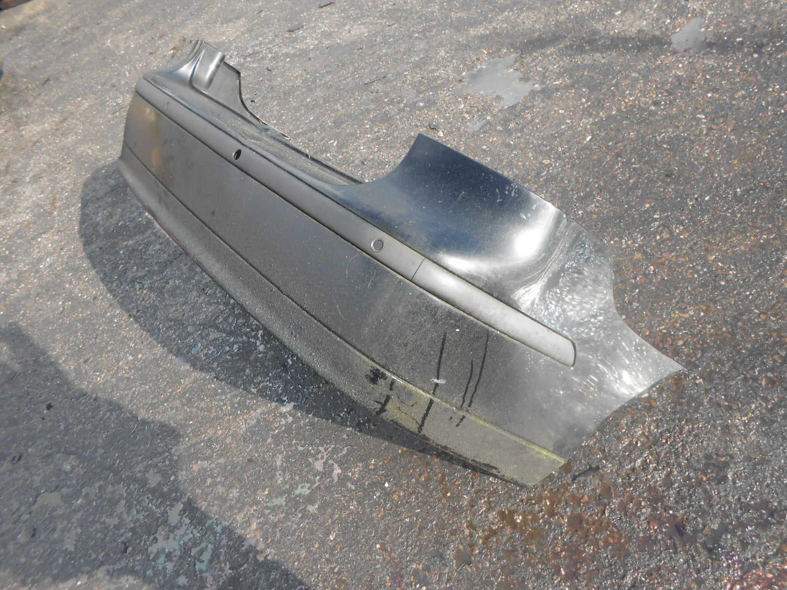 CITROEN C5 DE (MK1) ESTATE 2002 COMPLETE REAR BUMPER & PDC PARKING SENSORS BLACK