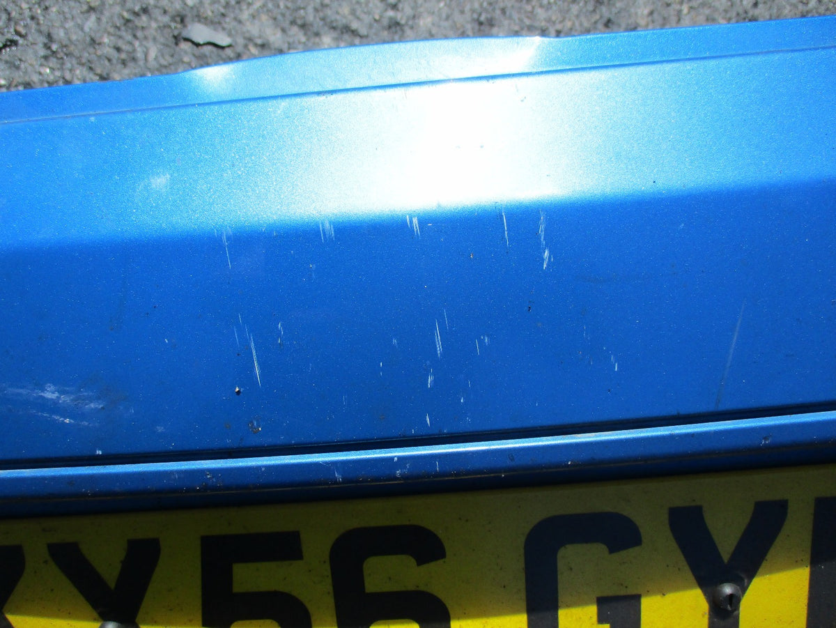 PROTON GEN 2 GSX REAR BUMPER WITH PARKING SENSORS COMPLETE BLUE