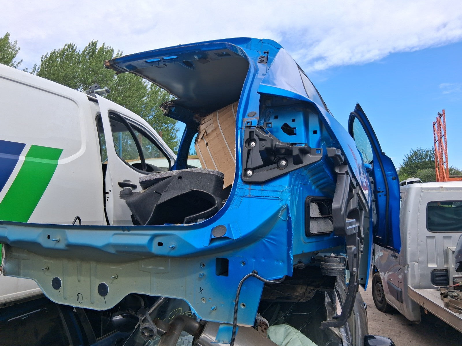 2024 VAUXHALL ASTRA L ESTATE OSR DRIVER SIDE REAR QUARTER PANEL BLUE