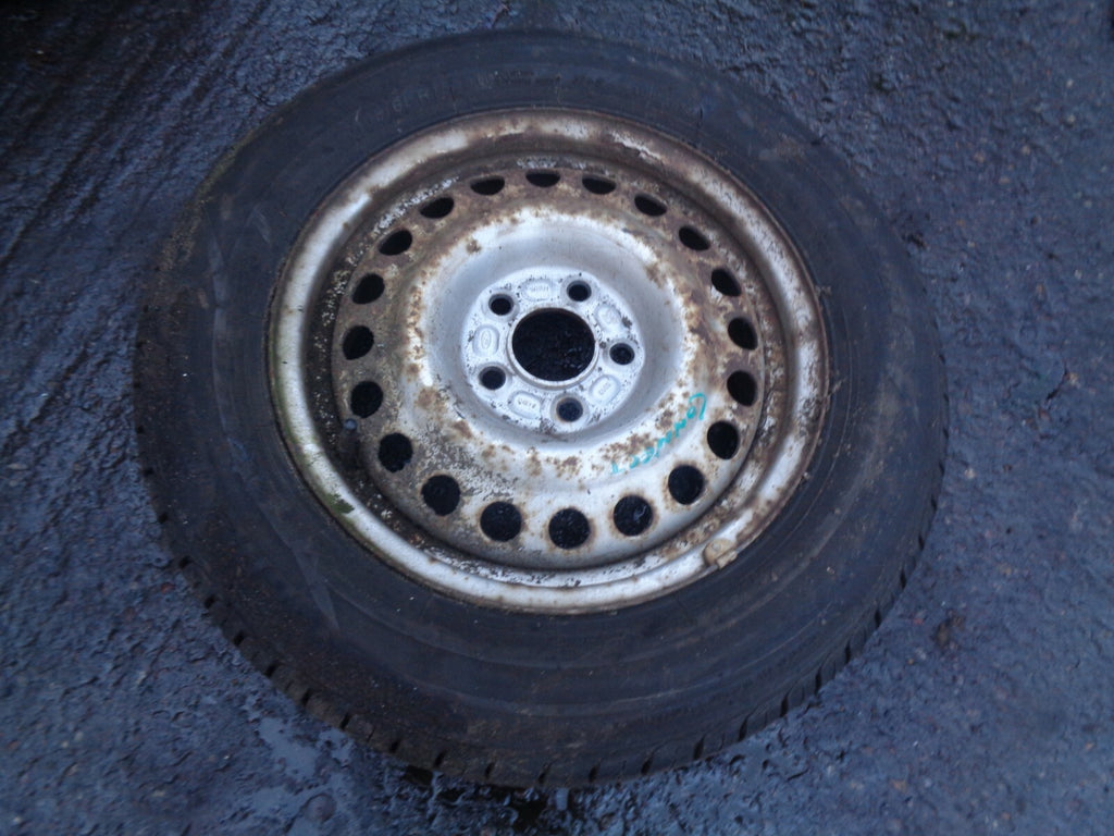 FORD TRANSIT CONNECT 2007 15 INCH SPARE STEEL WHEEL WITH TYRE 195/65R15