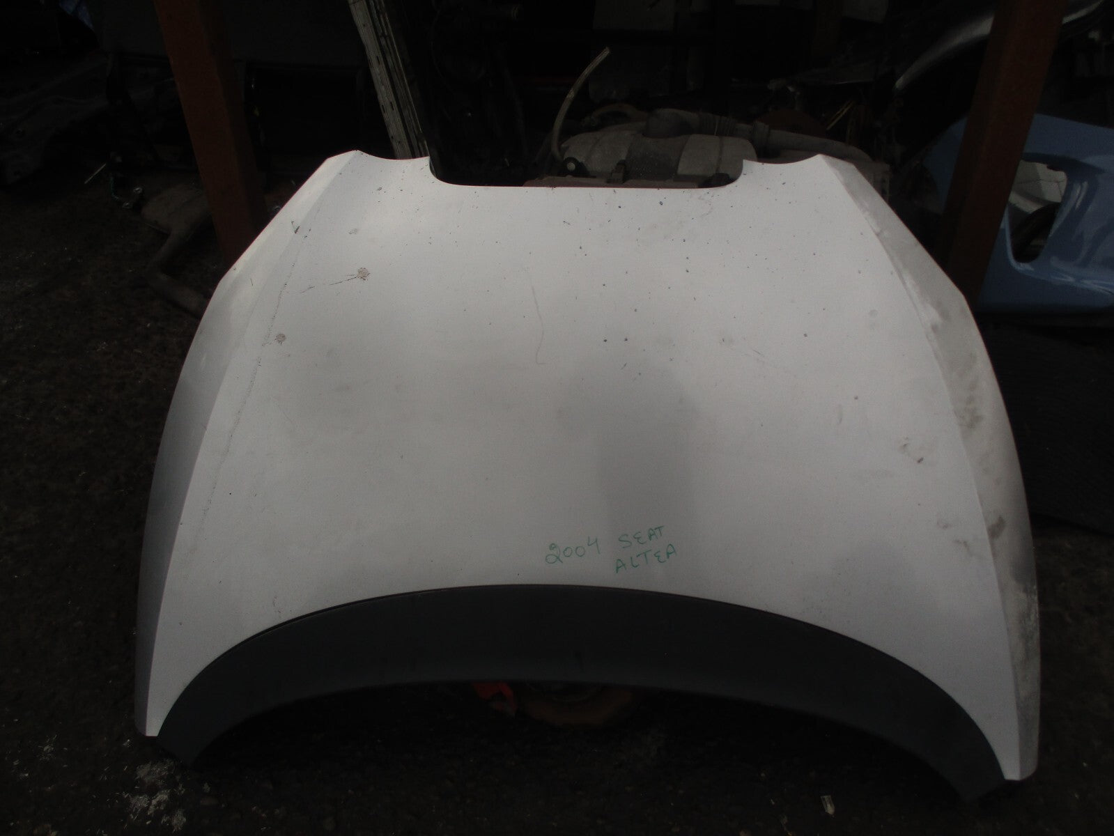 2004 SEAT ALTEA MK1 FRONT COMPLETE BONNET GREY