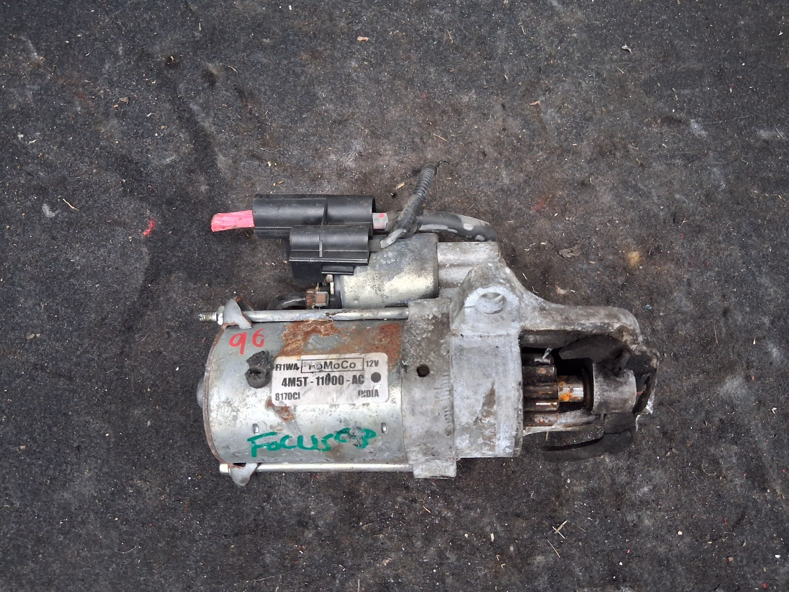 2008 FORD FOCUS MK2 1.8 PETROL STARTER MOTOR 4M5T11000AC