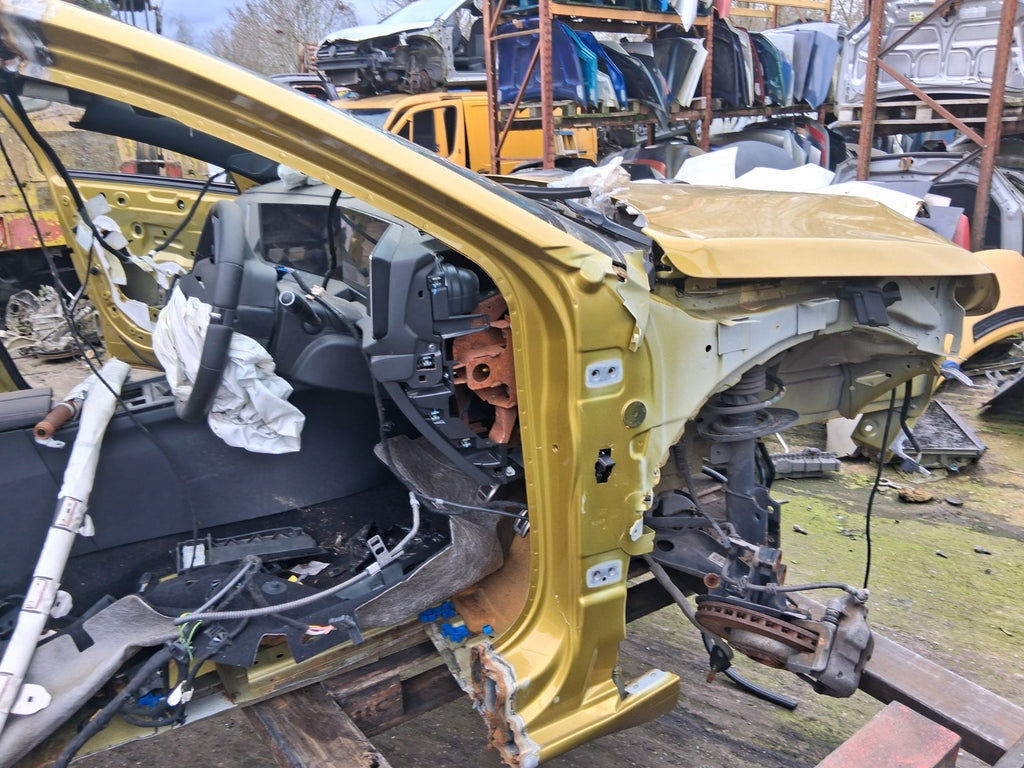 2023 VAUXHALL ASTRA L MK8 DRIVER RIGHT FRONT QUARTER CHASSIS LEG CUT YELLOW ERV