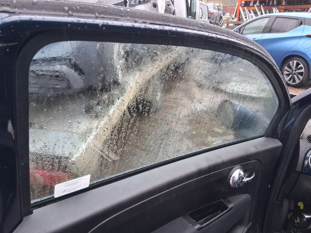 2023 FIAT 500 MHEV NSF PASSENGER SIDE FRONT LEFT WINDOW GLASS