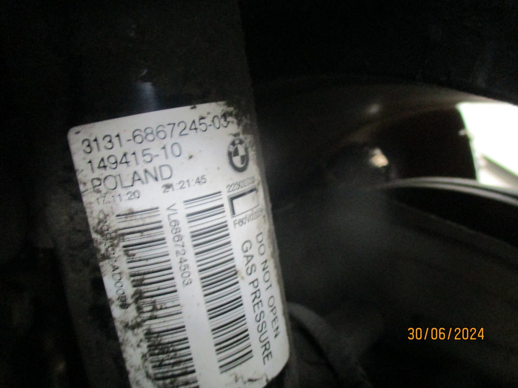 BMW MINI COUNTRYMAN F60 2021 NSF PASSENGER SIDE FRONT SHOCK ABSORBER 6867245