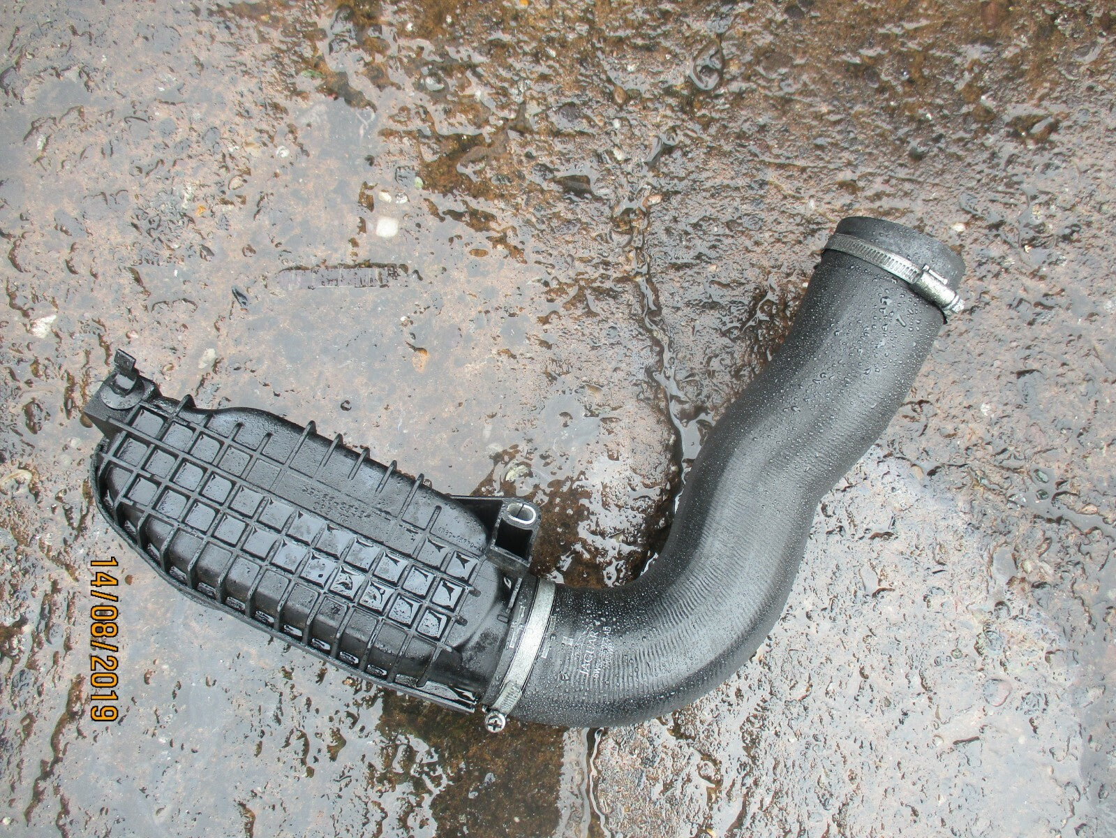 JAGUAR XF 3.0 DIESEL 2010 INTERCOOLER PIPE 6W93 6F073 AB