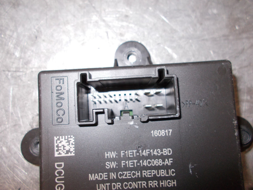 FORD FOCUS 2017 MK3 NS DRIVER SIDE DOOR LOCKING MODULE F1ET14B532BF