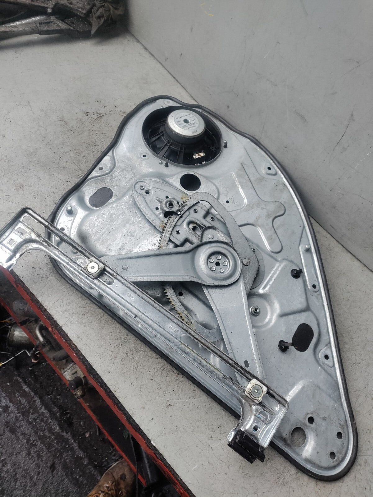 2007 FORD FOCUS MK2 OSR DRIVER REAR WINDOW REGULATOR 7M5T14D218LA