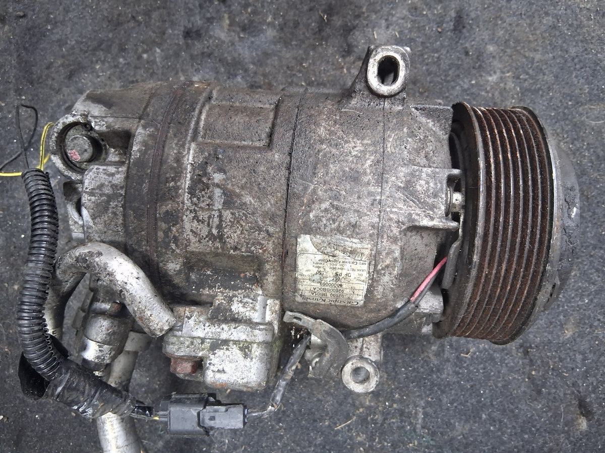 NISSAN QASHQAI J10 MK1 2.0 DIESEL AIR CON AC COMPRESSOR 92600BB01A