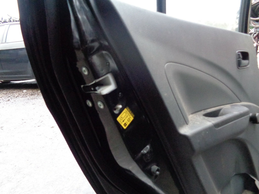 SUZUKI CELERIO 2018 REAR PASSENGER NEAR SIDE DOOR BLACK NSR