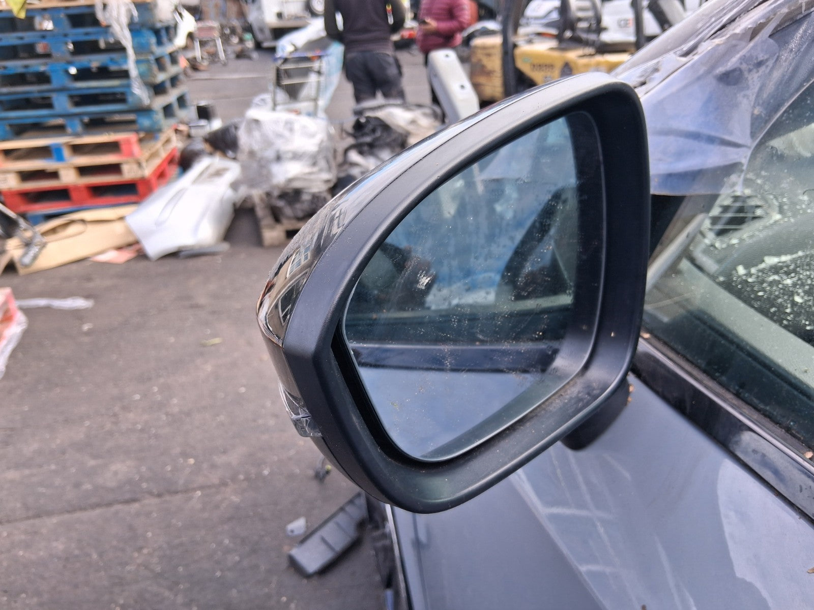 2024 NISSAN QASHQAI J12 MK3 NSF PASSENGER SIDE FRONT POWER FOLD WING MIRROR