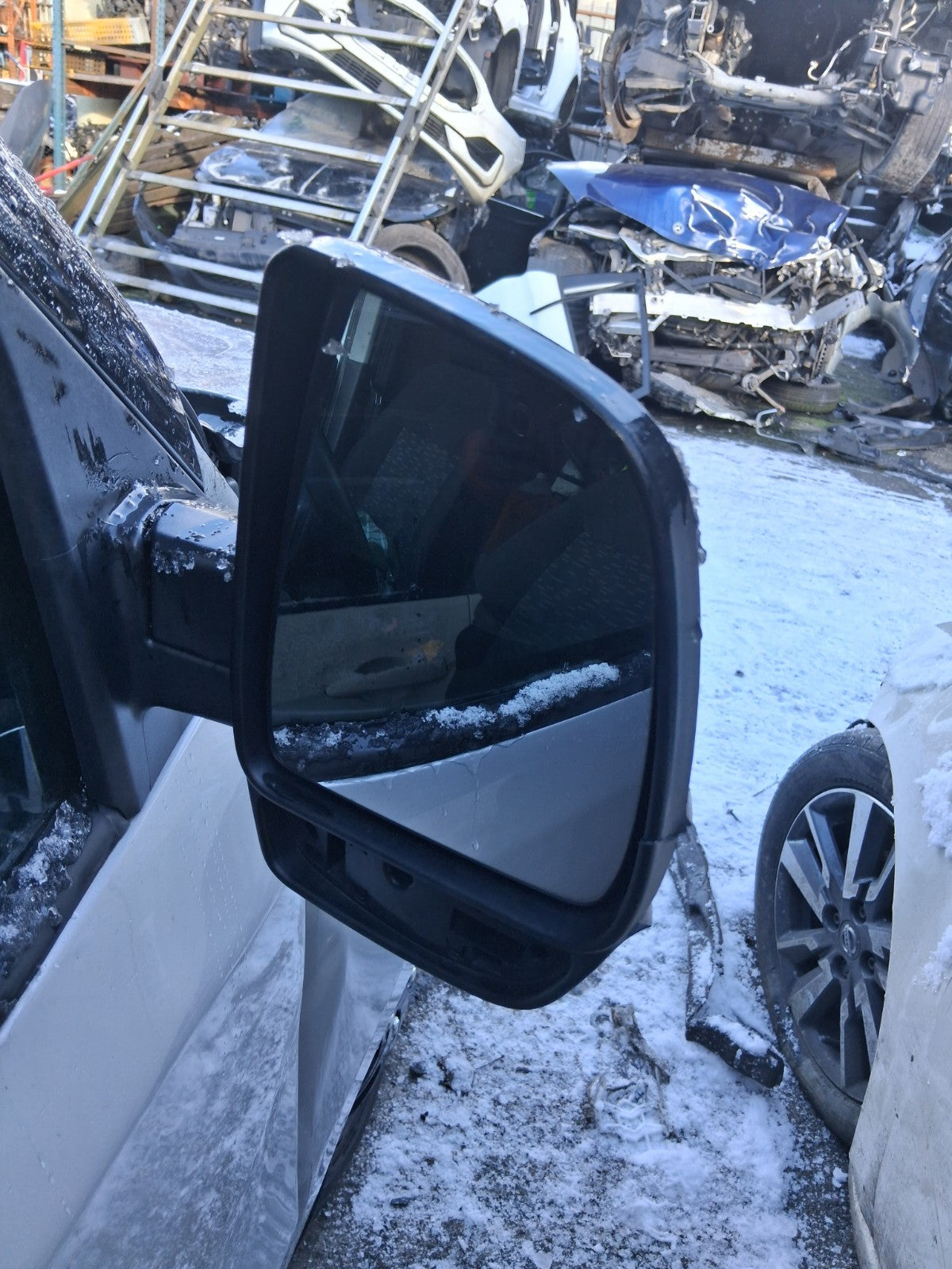 2015 VAUXHALL COMBO D OSF DRIVER SIDE FRONT RIGHT WING MIRROR BLACK