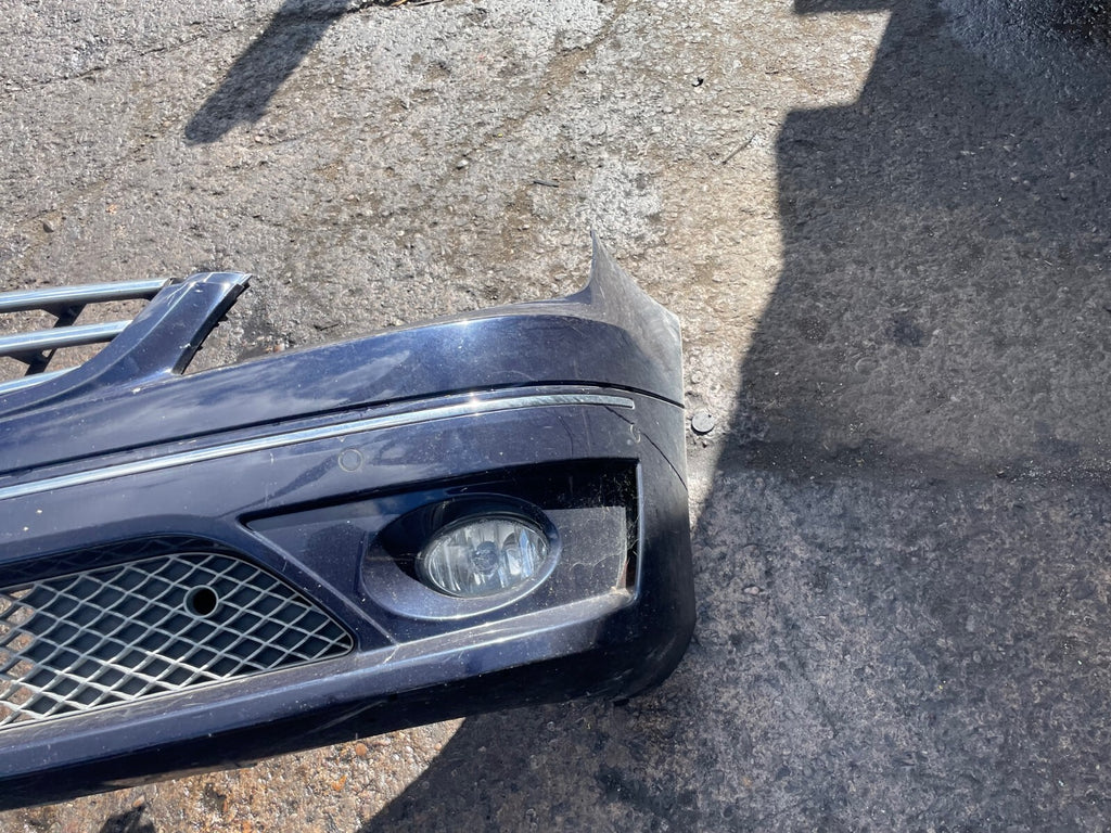 2008 MERCEDES BENZ CLC C203 FRONT BUMPER COMPLETE BLUE C359