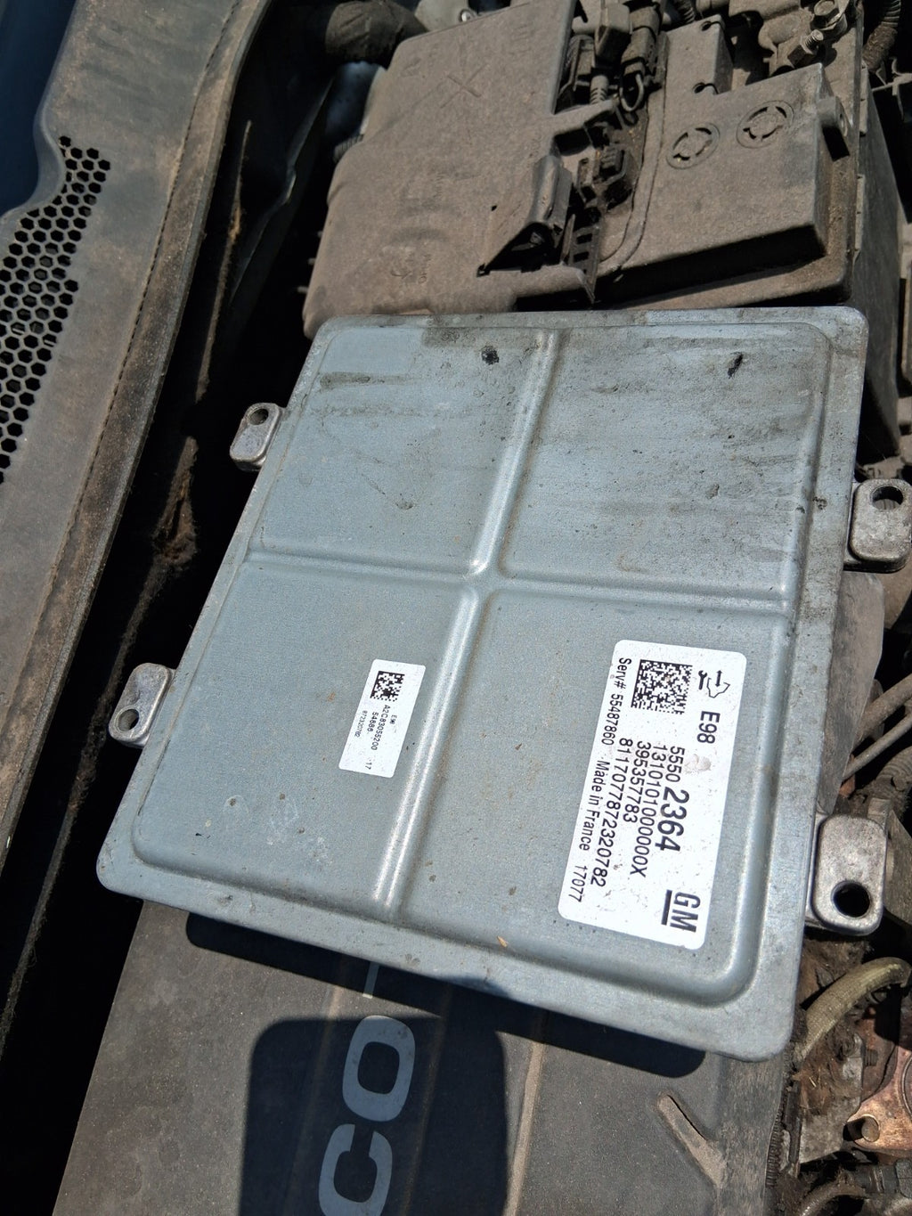 2017 VAUXHALL CORSA E 1.2 DIESEL ECU ENGINE CONTROL UNIT MODULE 395357783