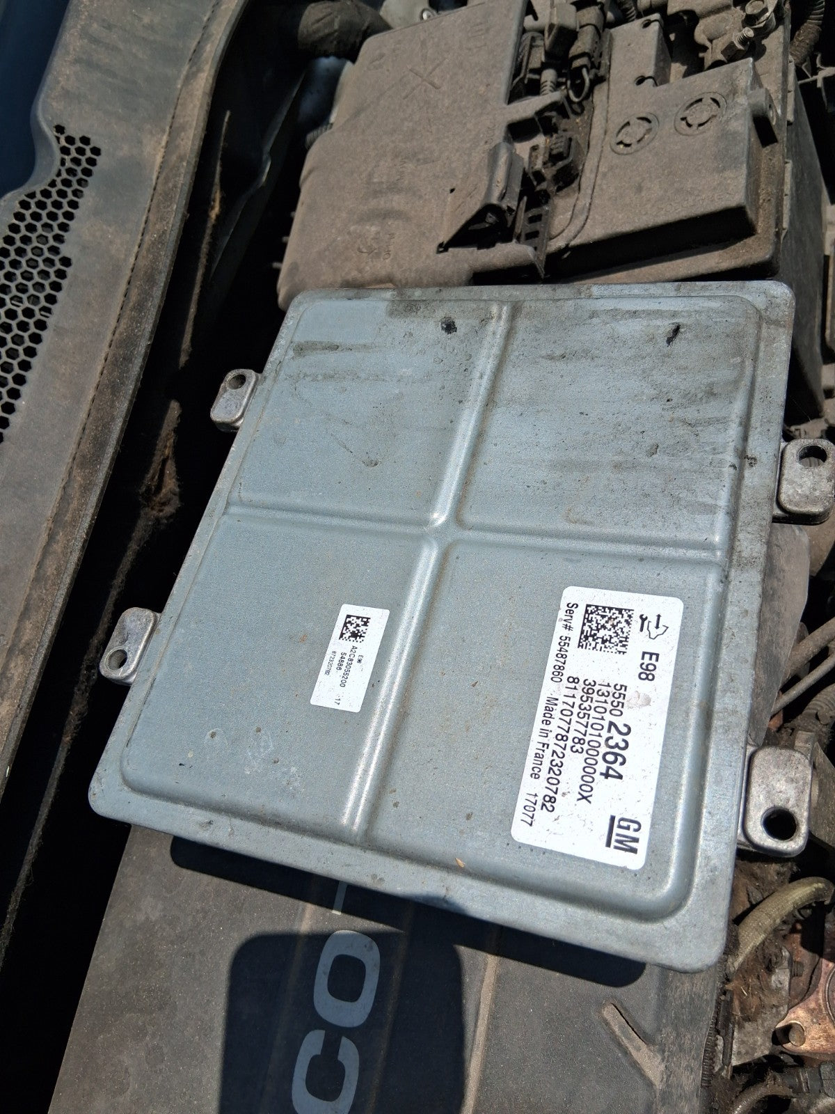2017 VAUXHALL CORSA E 1.2 DIESEL ECU ENGINE CONTROL UNIT MODULE 395357783