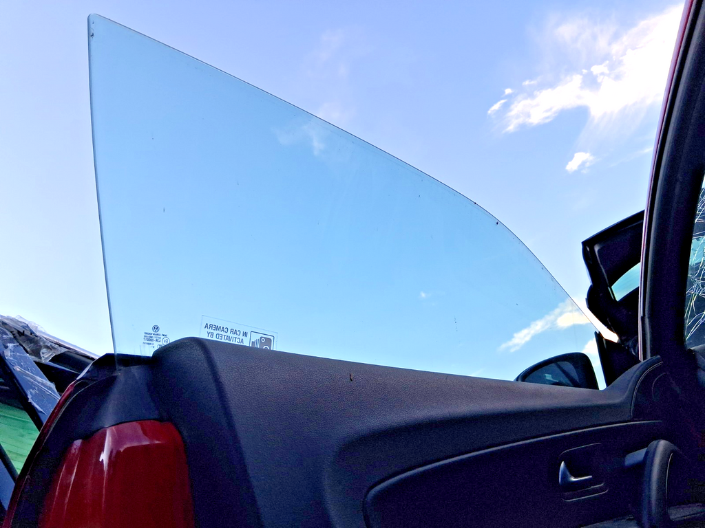 2014 VW VOLKSWAGEN SCIROCCO MK3 NS PASSENGER SIDE WINDOW GLASS