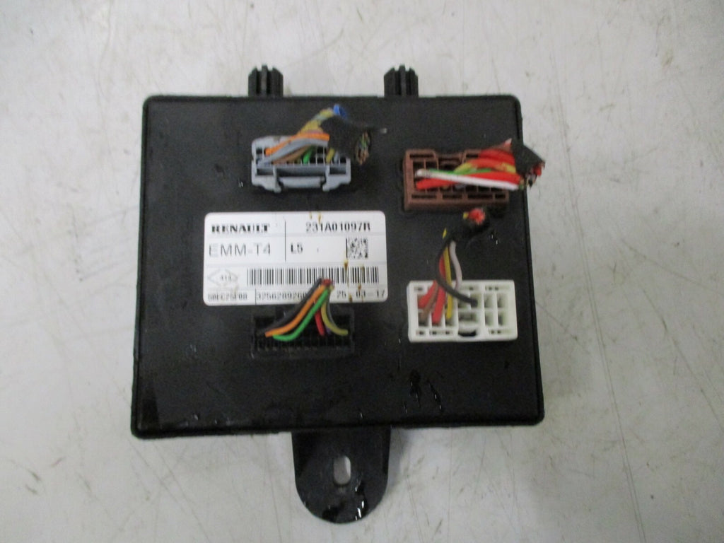 RENAULT CLIO MK4 2013 STEERING CENTRAL LOCKING MODULE ECU UNIT 231A01097R