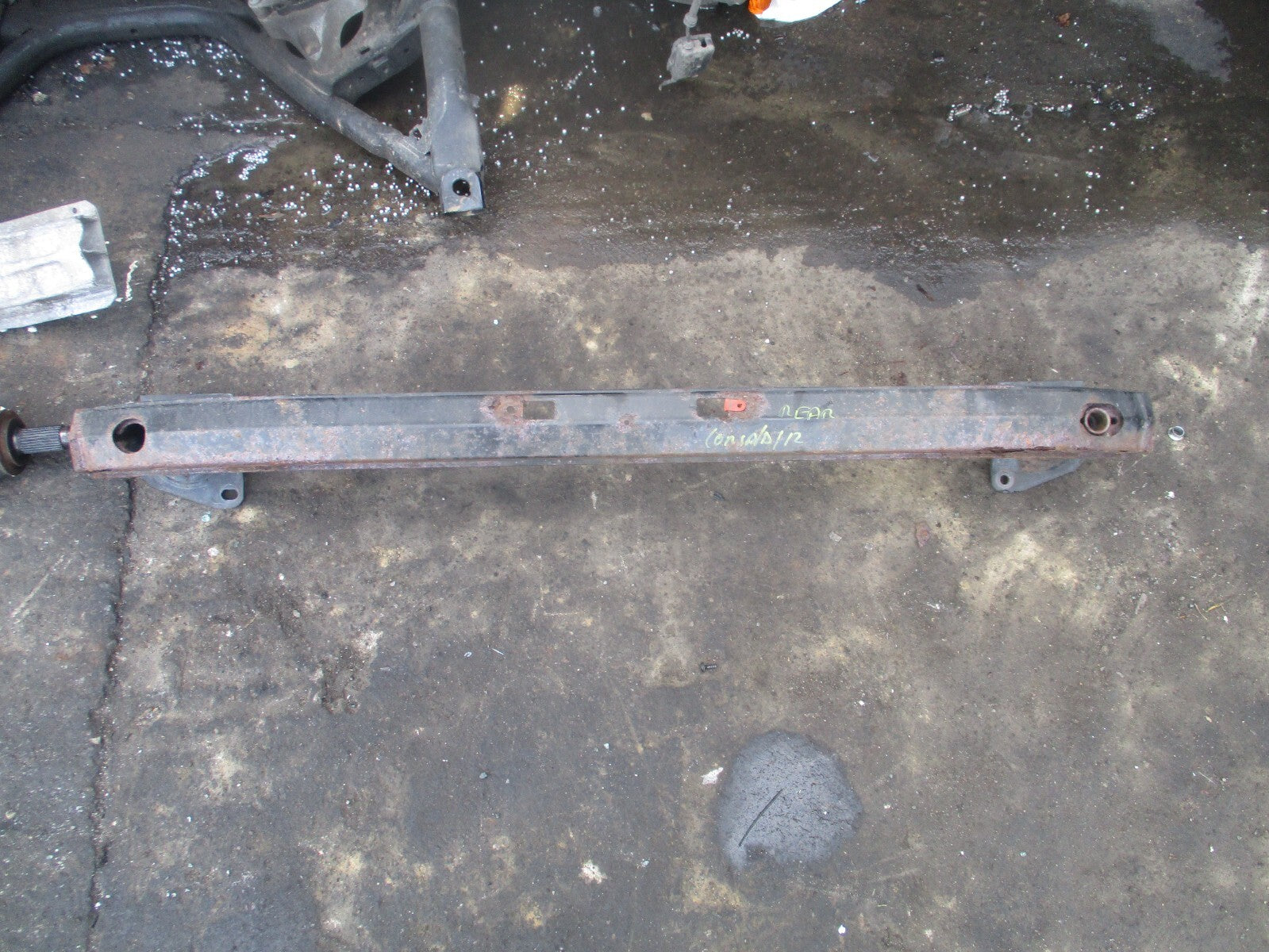 2012 VAUXHALL CORSA D REAR BUMPER CRASH REINFORCEMENT BAR