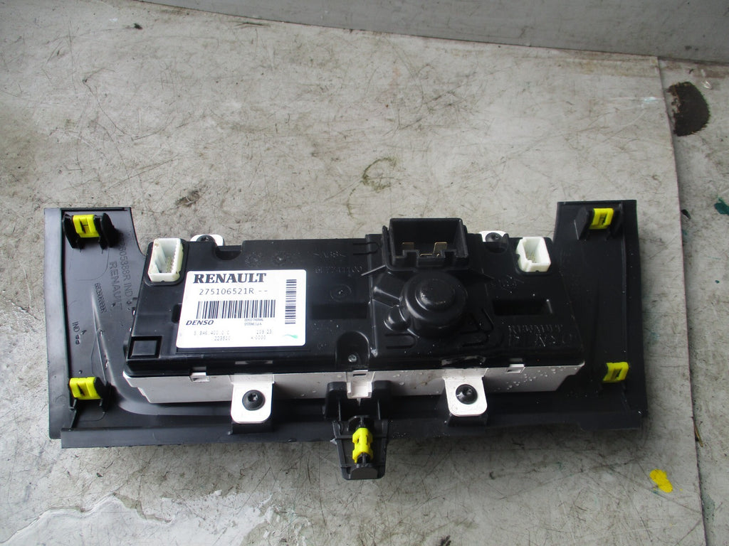 2023 RENAULT MASTER AC HEATER CONTROL WITH TRIM 275106521R