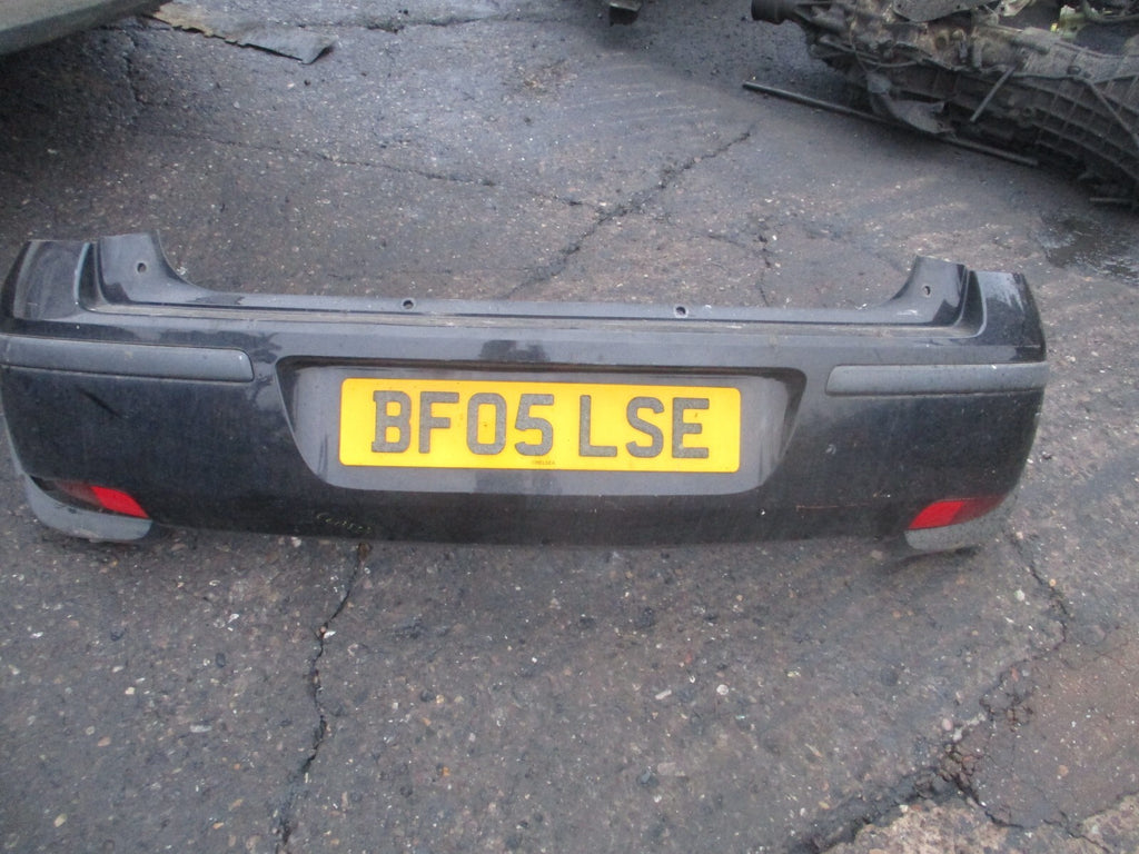 VAUXHALL CORSA C 2005 REAR COMPLETE BUMPER BLACK