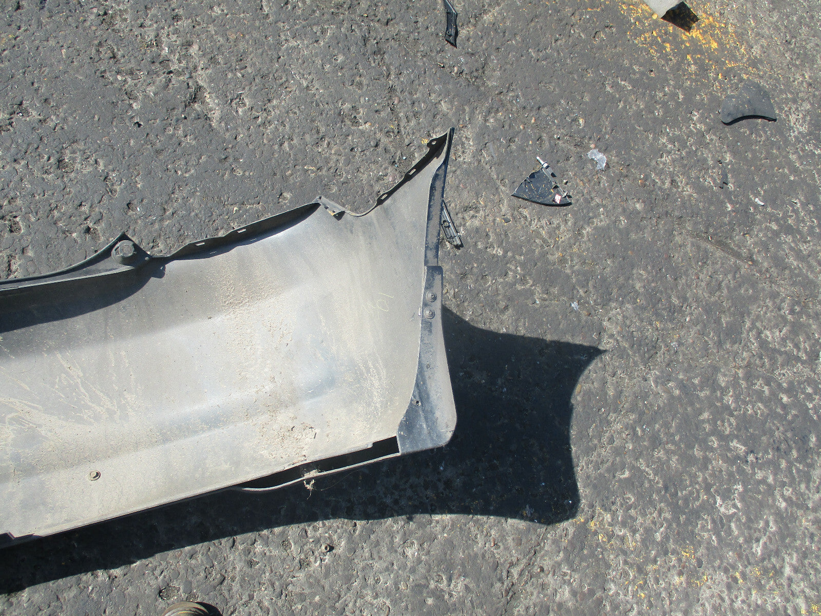 HONDA CIVIC MK7 2005 REAR BUMPER COMPLETE BLACK