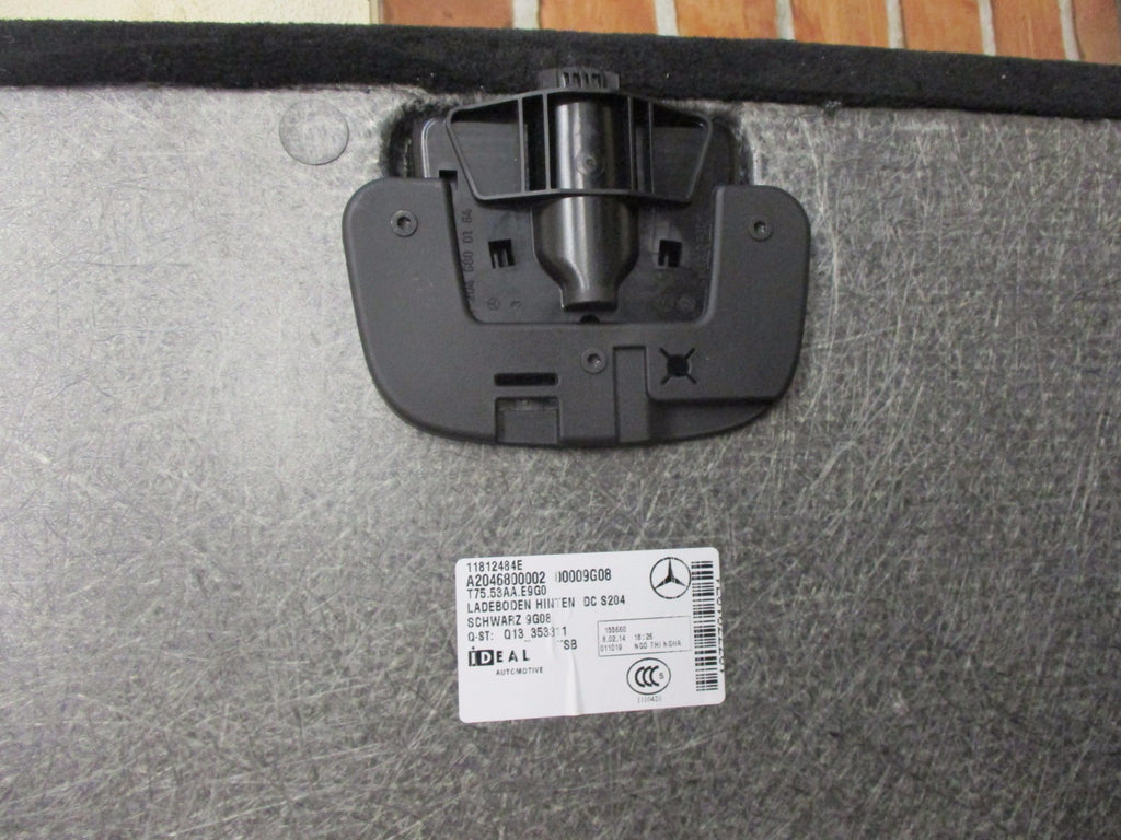 MERCEDES C CLASS S204 2013 C220 REAR BOOT CARPET FLOOR HARD BOARD A2046800002