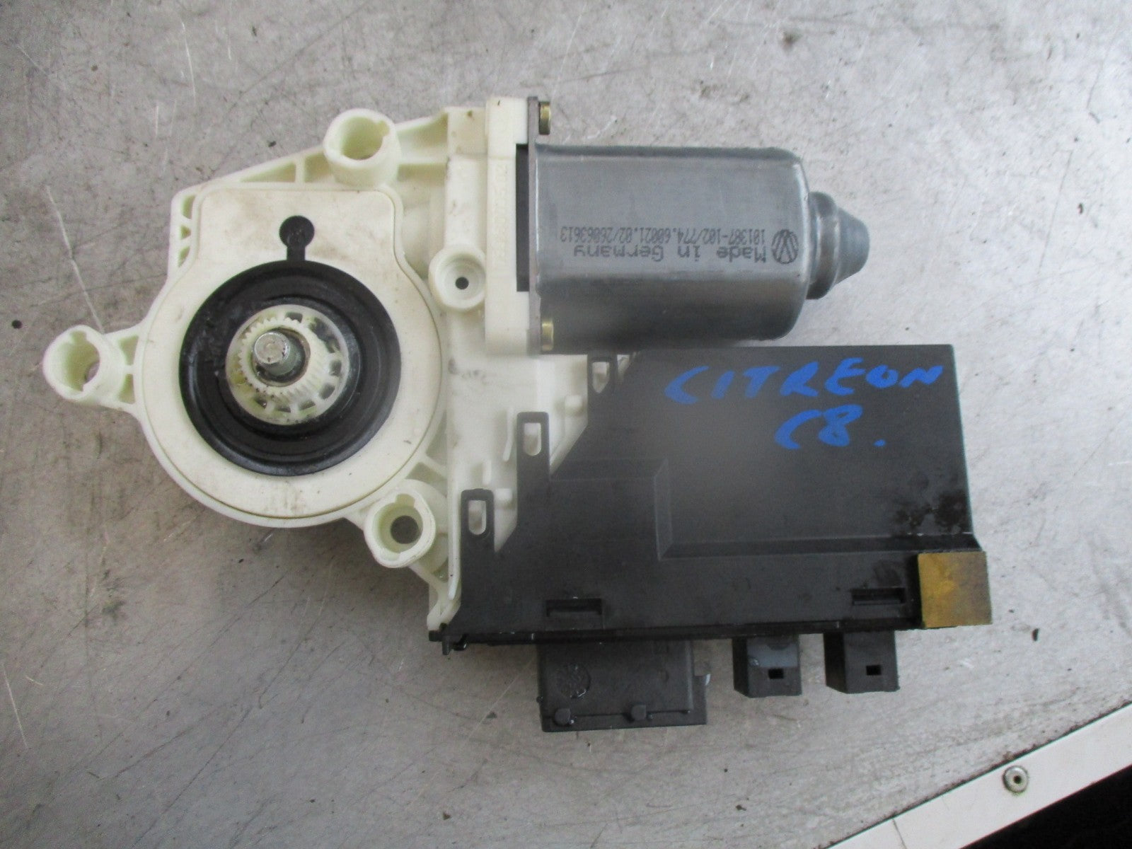CITROEN C8 2003 NSF PASSENGER SIDE FRONT ELECTRIC WINDOW MOTOR ONLY 1488741080