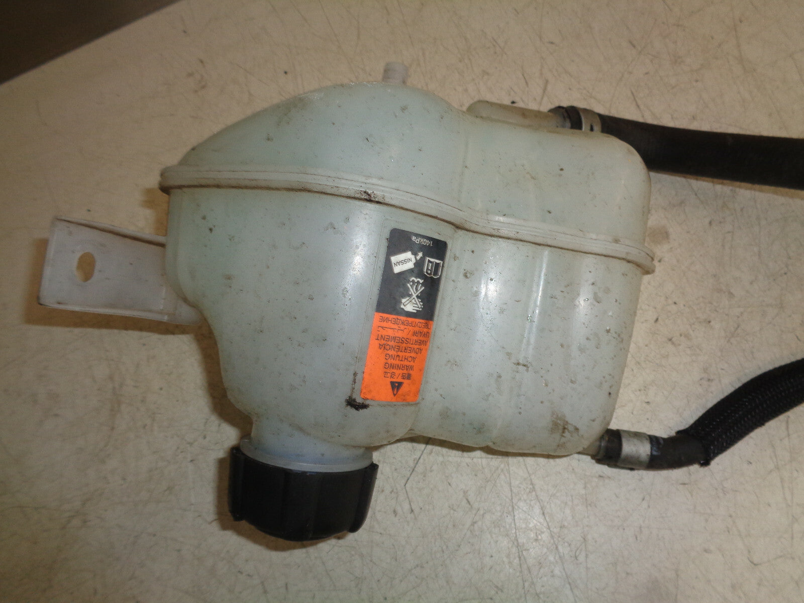 NISSAN QASHQAI 2019 COOLANT EXPANSION TANK BOTTLE OVERFLOW